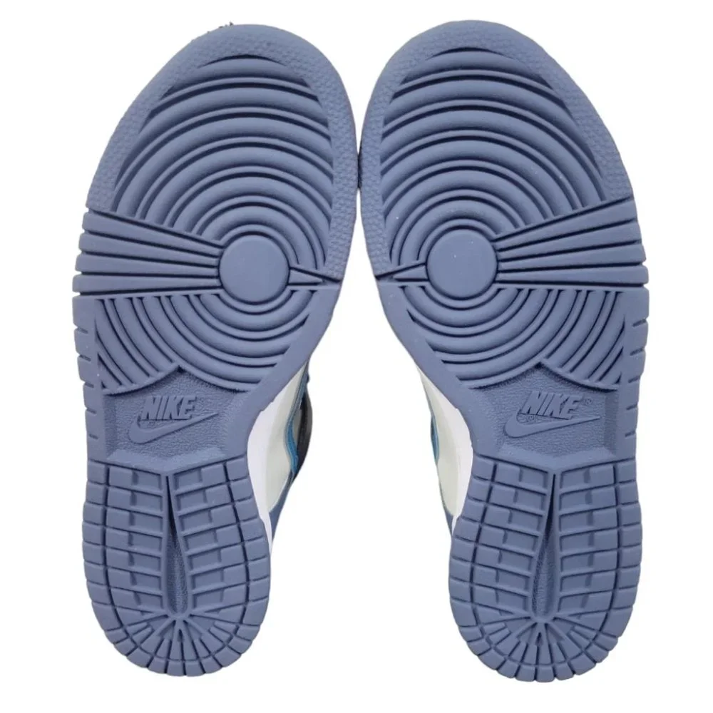 Nike Dunk High Light Bone Diffused Blue (GS)  - Big Kids - Picture 6 of 8
